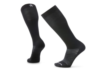 Image of Smartwool Ski Zero Cushion OTC Socks, Black, 2XL, SW0019150011XXL000