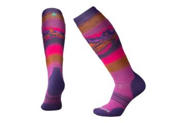 Image of Smartwool Slopestyle Medium Sock - Women's, Meadow Mauve, Small SW001101A22-S