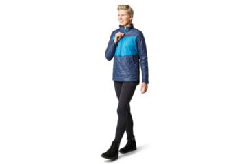 Image of Smartwool Smartloft-X 60 Pullover - Womens, Ocean Abyss, Large, SW019262E21-L