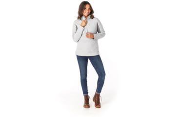 Image of Smartwool Smartloft-X 60 Pullover - Womens, Storm Gray, Small, SW019262C24-S