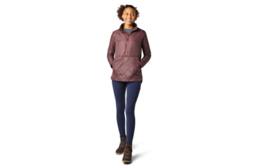 Image of Smartwool Smartloft-X 60 Pullover - Womens, Woodsmoke, Small, SW019262B84-S