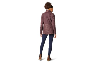 Image of Smartwool Smartloft-X 60 Pullover - Womens, Woodsmoke, Small, SW019262B84-S
