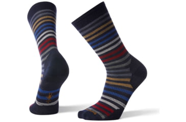 Image of Smartwool Spruce Street Crew - Mens, Deep Navy, Large, SW003902092-L