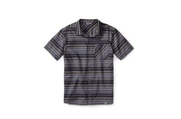 Image of Smartwool Summit County Striped Shirt - Mens, Medium Gray, Medium, SW010023052M