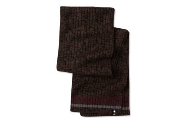 Image of Smartwool Thunder Creek Scarf, Bourbon-Black Marl, One Size, SW000146C72-1FM