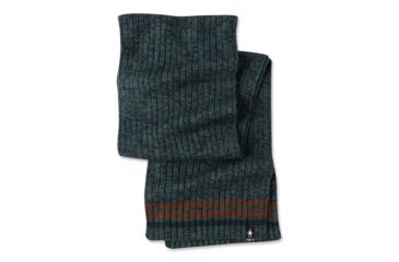 Image of Smartwool Thunder Creek Scarf, Deep Navy-Pine Gray Marl, One Size, SW000146C38-1FM