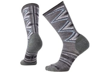 Image of Smartwool Tiva Crew Sock - Women's, Medium Gray Heather, Small SW010402084-S