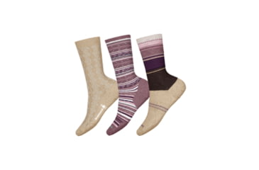 Image of Smartwool Trio 1 Socks - Womens, Multi Color A, Medium, SW01025899A-M