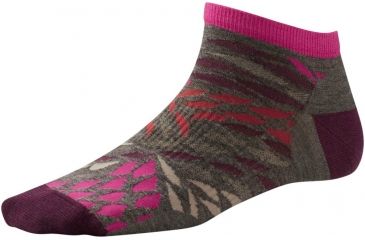 Image of Smartwool Watercolor Washes Ultra Light Micro Sock - Women's-Taupe-Medium