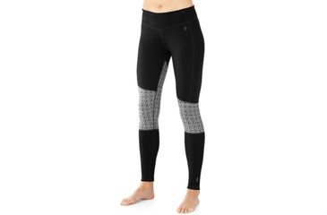 Image of Smartwool Women's Merino 250 Asym Bottom, Black, Extra Small, SW015096001XS