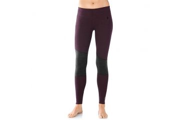Image of Smartwool Women's Merino 250 Asym Bottom, Bordeaux, Medium, SW015096590M