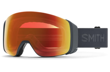 Image of Smith 4D Mag Goggle, ChromaPop Everyday Red Mirror, Slate, M007320NT99MP