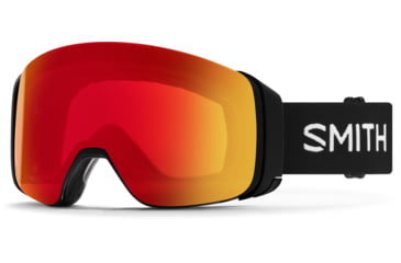 Image of Smith 4D Mag Goggle, ChromaPop Photochromic Red Mirror , Black, M007320JX99OQ