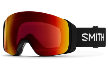 Image of Smith 4D Mag Goggle, ChromaPop Sun Red Mirror, Black, M007320JX996K