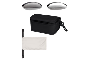 Image of Smith Arena Elite Sunglasses, Matte Black Frame, ChromaPop Black Lens, 203384003991C