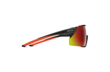Image of Smith Attack MAG MTB Sunglasses, Matte Black Cinder Frame, ChromaPop Red Mirror Lens, 202299RC299X6