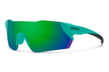 Image of Smith Attack Sunglasses, Matte Jade Frame, Chromapop Green Mirror Lens, 200422DLD99X8