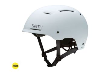 Image of Smith Axle Bike Helmet, Matte White MIPS, Medium HBS16-AXMWSMMIP