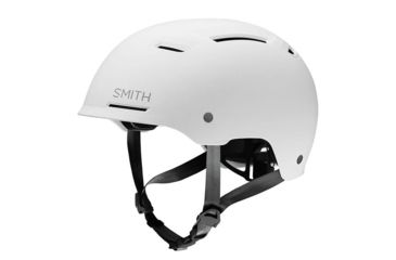 Image of Smith Axle Bike Helmet, Matte White, Medium HB16-AXMWMD