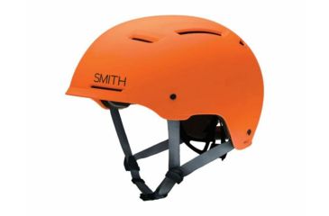 Image of Smith Axle Bike Helmet, Matte Neon Orange, Medium, HBS16-AXNOMD