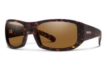Image of Smith Bauhaus Sunglasses, Matte Dark Amber Tort Frame, Brown Lens, 201930N9P54L5