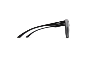 Image of Smith Bayside Sunglasses, Black Frame, Polarized Gray Lens, 20367280754M9