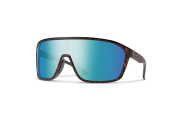 Image of Smith Boomtown Sunglasses, Matte Tortoise Frame, ChromaPop Polarized Opal Mirror Lens, 204932HGC99QG