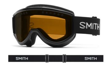 Image of Smith Cariboo OTG Snow Goggles, Black, Gold Lite Lens, CB3LBK16