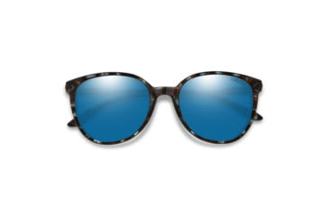 Image of Smith Cheetah Sunglasses, Sky Tortoise Frame, ChromaPop Polarized Blue Mirror Lens, 216801JBW54QG