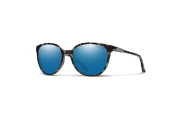 Image of Smith Cheetah Sunglasses, Sky Tortoise Frame, ChromaPop Polarized Blue Mirror Lens, 216801JBW54QG