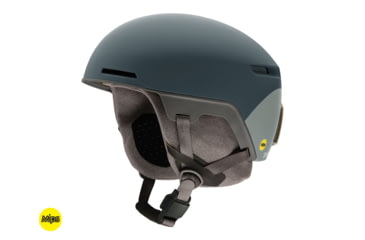 Image of Smith Code MIPS Snow Helmet Men's, Matte Thunder Gray Split, Medium H18-CDTSMDMIPS