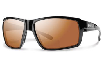 Image of Smith Colson Bifocal Reading Sunglasses, Black Frame, Polarized Copper Mirror Lens, Polarized, COBKCM250