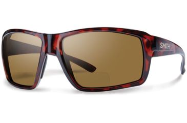 Image of Smith Colson Bifocal Reading Sunglasses, Tortoise Frame, Polarized Brown Lens, Polarized, COTTBR250