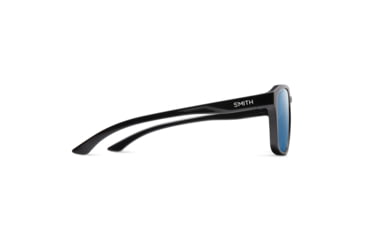 Image of Smith Contour Sunglasses, Black Frame, ChromaPop Polarized Blue Mirror Lens, 20406580756QG