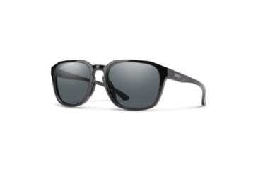 Image of Smith Contour Sunglasses, Black Frame, Polarized Gray Lens, 20406580756M9