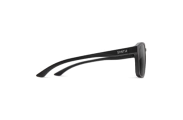 Image of Smith Contour Sunglasses, Matte Black Frame, ChromaPop Polarized Black Lens, 204065003566N