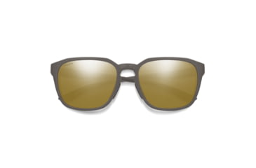 Image of Smith Contour Sunglasses, Matte Gravy Frame, ChromaPop Polarized Bronze Mirror Lens, 204065FRE56QE