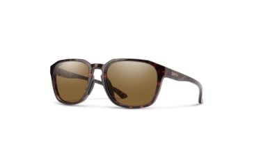 Image of Smith Contour Sunglasses, Tortoise Frame, Polarized Brown Lens, 2040659N456SP