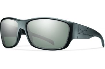 Image of Smith Frontman Elite Sunglasses, ChromaPop Polarized Platinum Lens, Black Frame, FNTRPGYMBK