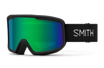 Image of Smith Frontier Goggles, Black, Green Sol-X Mirror, M004292QJ99C5