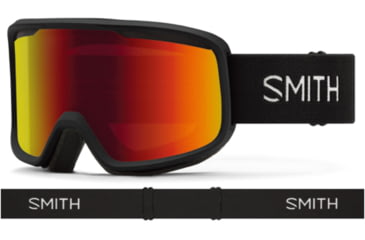 Image of Smith Frontier Goggles, Black, Red Sol-X Mirror, M004292QJ99C1
