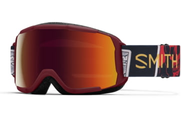 Image of Smith Grom Goggle, Red Sol-X Mirror, Sangria Fortune Teller, Sangria Fortune Teller, M006660NL99C1