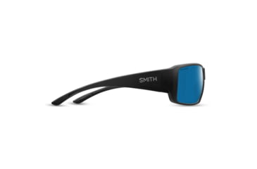 Image of Smith Guides Choice XL Sunglasses, Matte Black Frame, ChromaPop Glass Polarized Blue Mirror Lens, 20444800363QG