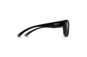 Image of Smith Joya Sunglasses, Black Frame, ChromaPop Polarized Gray Green Lens, 20431580756L7