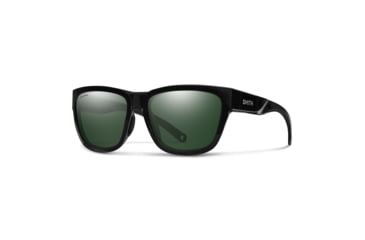 Image of Smith Joya Sunglasses, Black Frame, ChromaPop Polarized Gray Green Lens, 20431580756L7