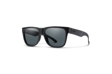 Image of Smith Lowdown 2 Core Sunglasses, Matte Black Frame, Polarized Gray Lens, 20356300356M9