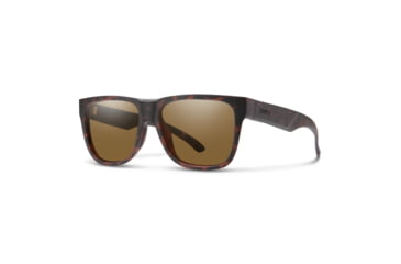 Image of Smith Lowdown 2 Core Sunglasses, Matte Tortoise Frame, Polarized Brown Lens, 203563N9P56SP