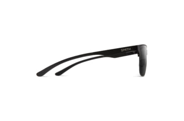 Image of Smith Lowdown Metal Sunglasses, Matte Black Frame, ChromaPop Polarized Black Lens, 204930003546N