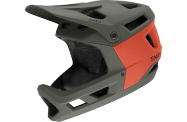 Image of Smith Mainline Mips Helmet, Matte Sage/Red Rock, Medium, E0074204W5559