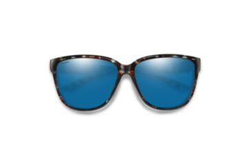 Image of Smith Monterey Sunglasses, Sky Tortoise Frame, ChromaPop Glass Polarized Blue Mirror Lens, 204449JBW56QG